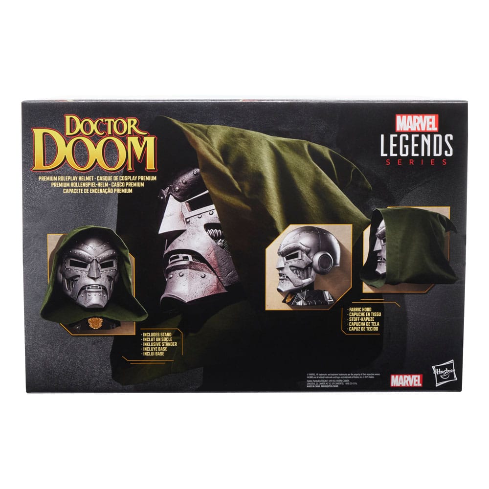 Marvel Legends Roleplay Replica Doctor Doom Premium Helmet - Damaged packaging