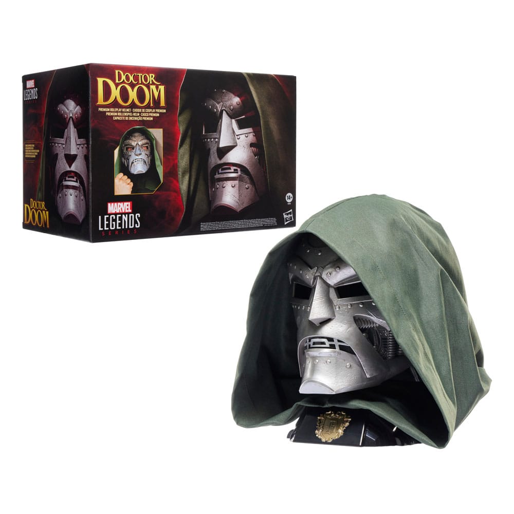 Marvel Legends Roleplay Replica Doctor Doom Premium Helmet - Damaged packaging