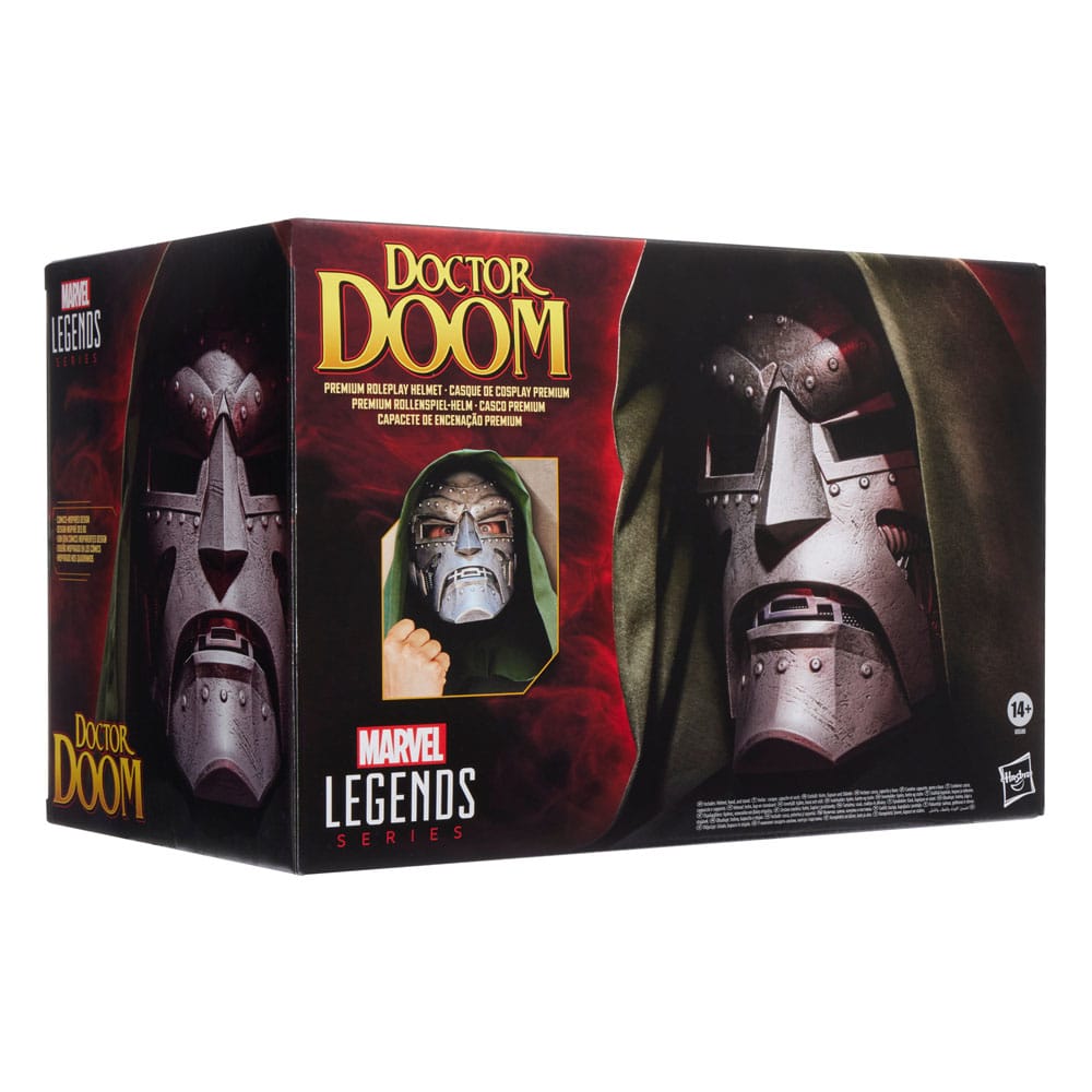 Marvel Legends Roleplay Replica Doctor Doom Premium Helmet - Damaged packaging