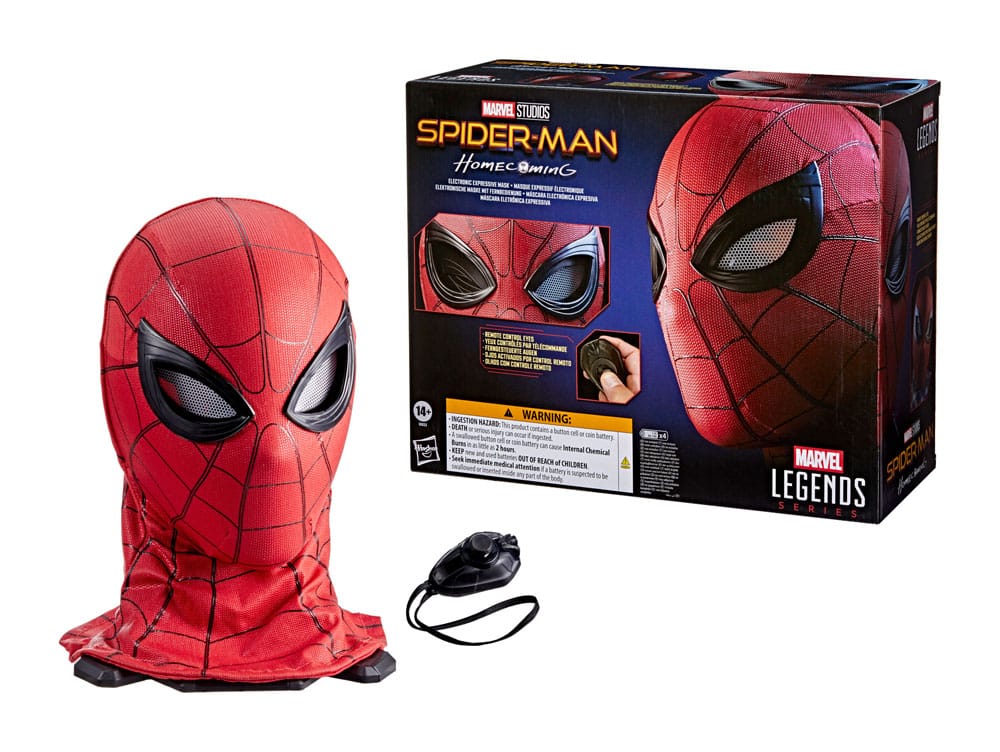 Spider-Man: Homecoming Electronic Expressive Mask Spider-Man - Damaged packaging