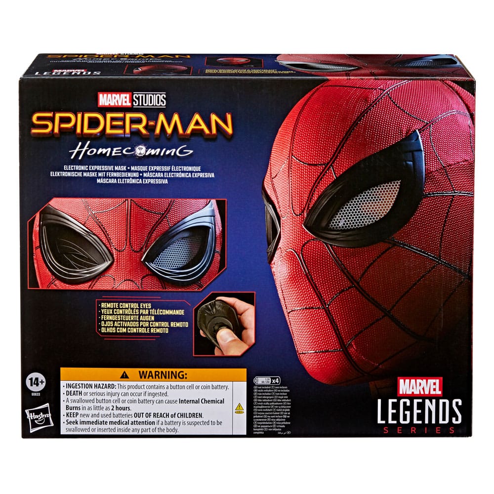Spider-Man: Homecoming Electronic Expressive Mask Spider-Man - Damaged packaging