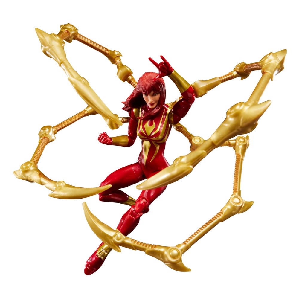 Marvel Legends Magic: The Gathering Action Figure Mary Jane Watson (Iron Spider) (plus Exclusive Foil Card) 15 cm