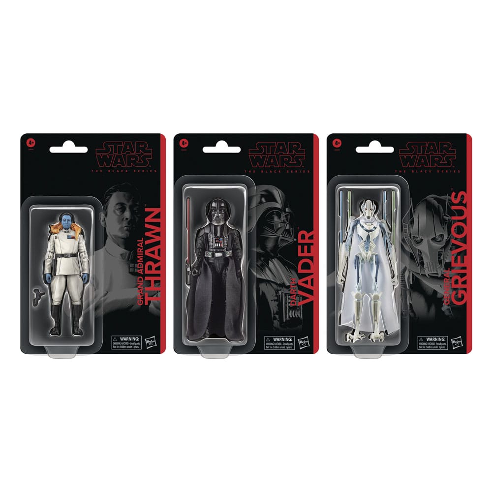 Star Wars Black Series Action Figure 3-Pack Masters of Evil 15 cm