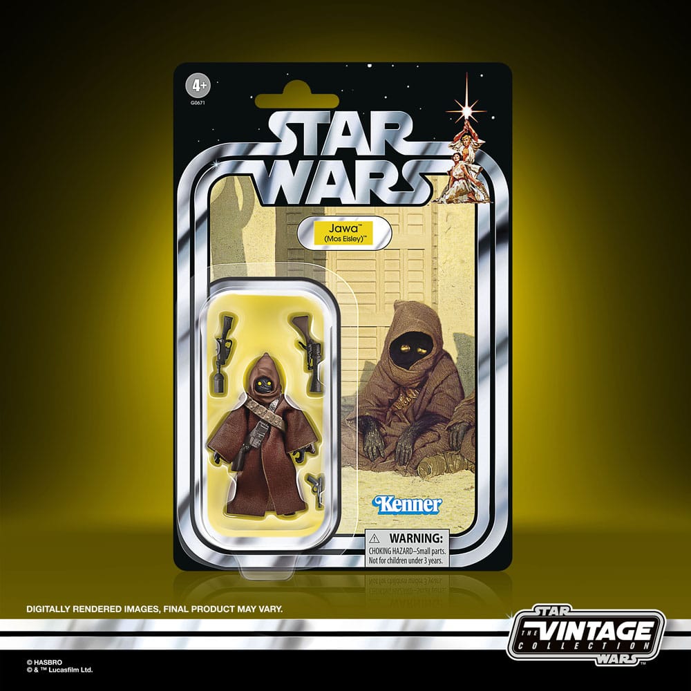 Star Wars Episode IV Vintage Collection Playset Streets of Mos Eisley with Jawa Action Figure