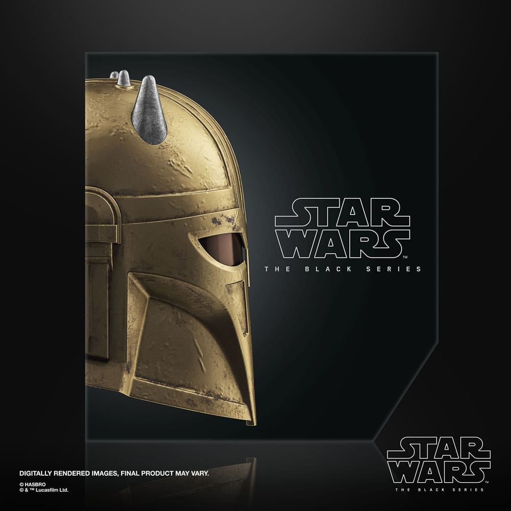 Star Wars: The Mandalorian Black Series Electronic Helmet The Armorer - Damaged packaging