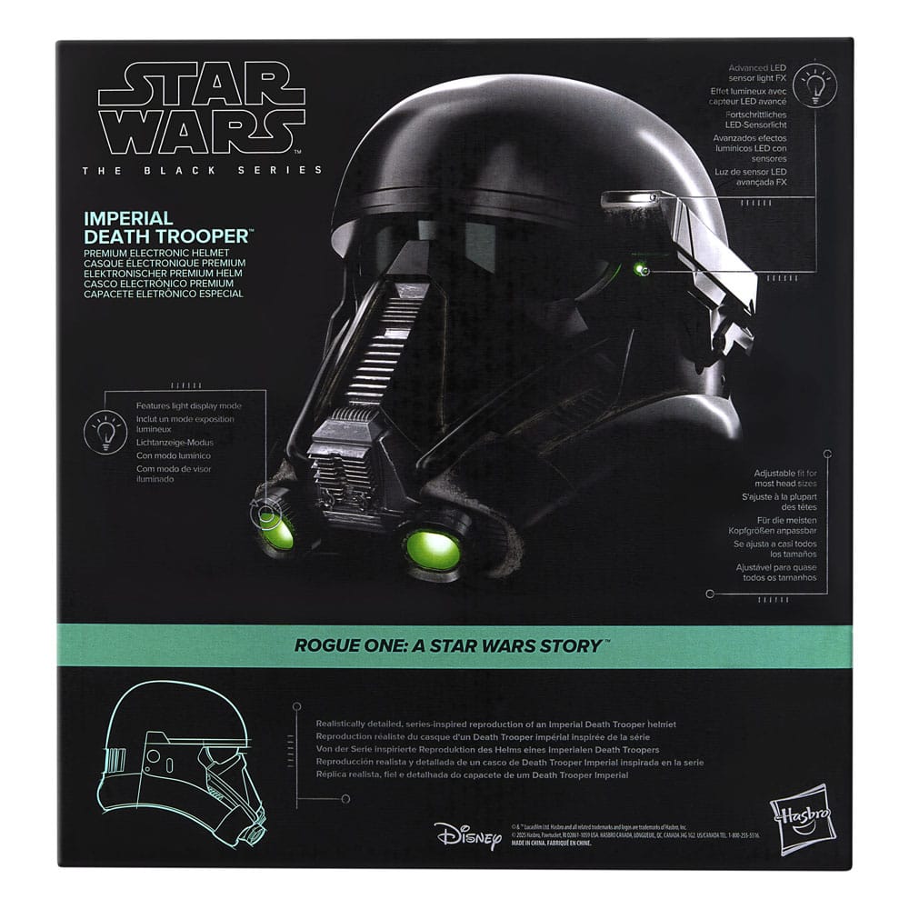 Star Wars: Rogue One Black Series Electronic Helmet Imperial Death Trooper - Damaged packaging