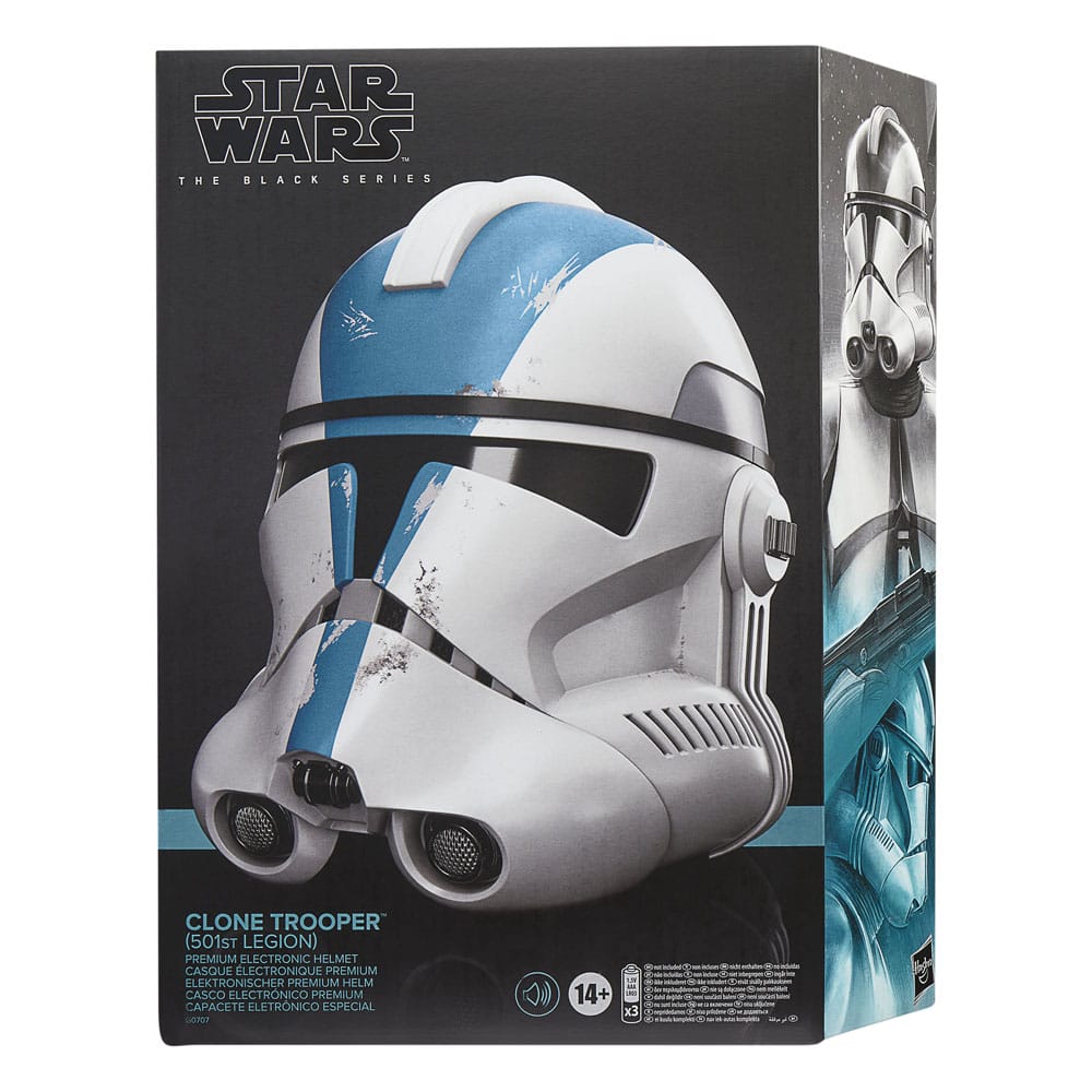 Star Wars: Ahsoka Black Series Electronic Helmet Clone Trooper (501st Legion) - Damaged packaging