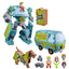 Transformers x Scooby-Doo Action Figure 2-Pack Mysterious Prime & Automutt 15 cm