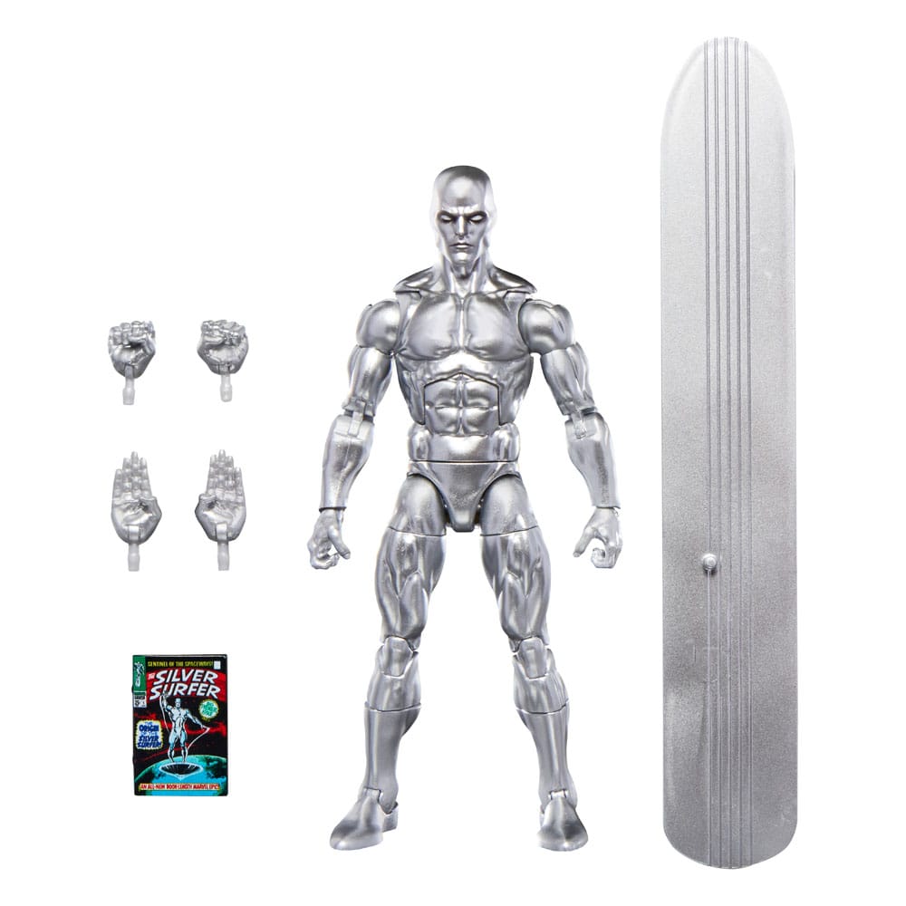 The Silver Surfer Marvel Legends Action Figure Silver Surfer 15 cm