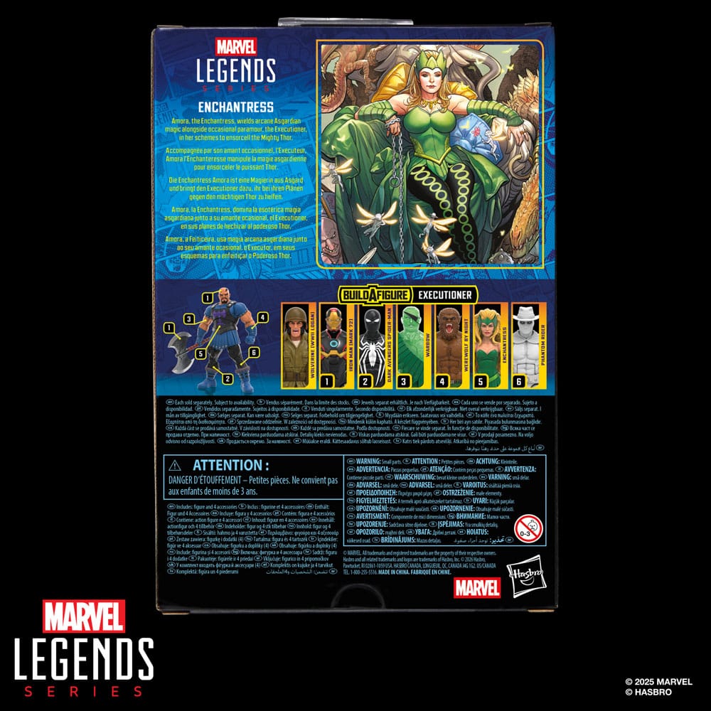 Marvel Legends Action Figure Enchantress (BAF: Executioner) 15 cm