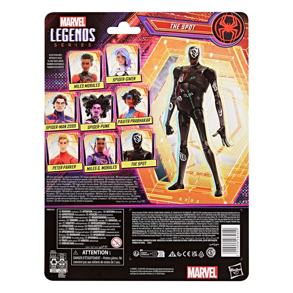 Spider-Man: Across the Spider-Verse Marvel Legends Action Figure The Spot 15 cm