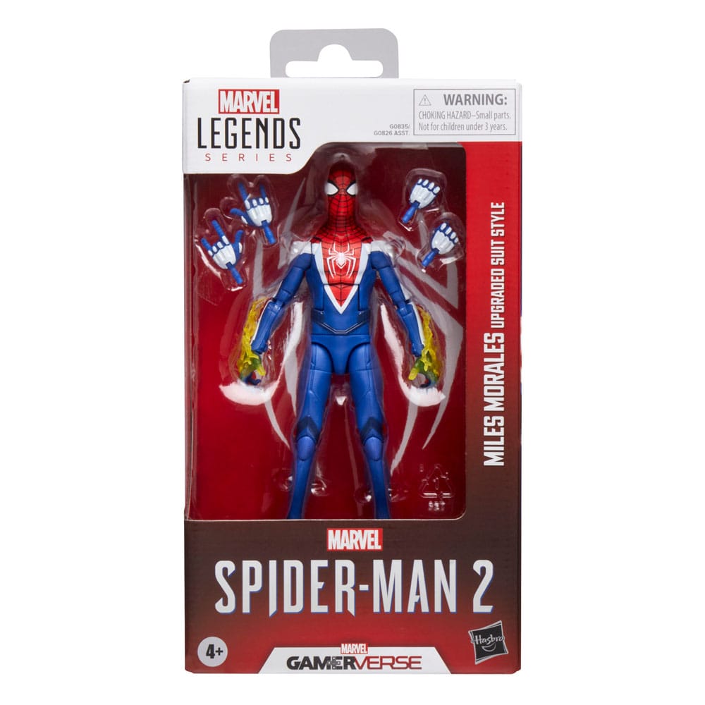 Spider-Man 2 Marvel Legends Gamerverse Action Figure Miles Morales (Upgraded Suit Style) 15 cm