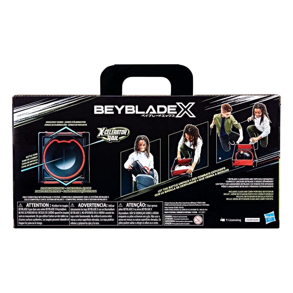 Beyblade X Beystadium Clash and Carry Beystadium - Damaged packaging