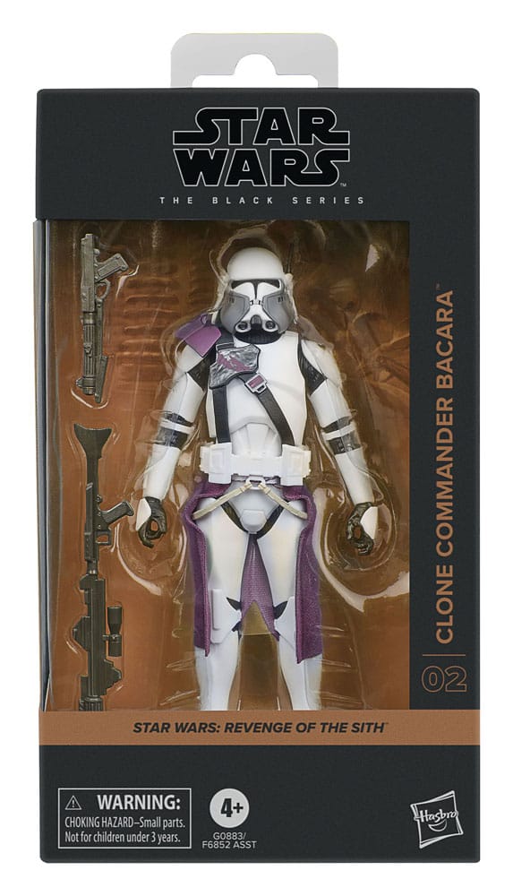 Star Wars Episode III Black Series Action Figure Commander Bacara 15 cm