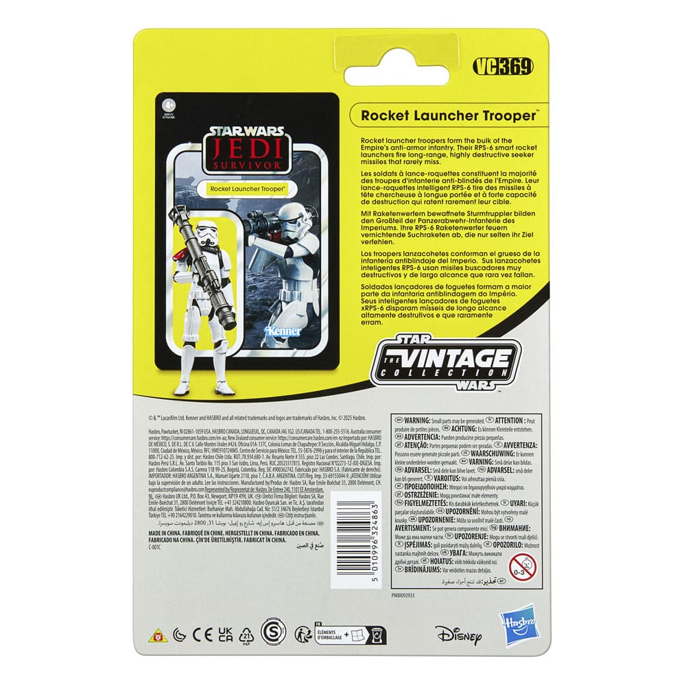 Star Wars Jedi: Survivor Vintage Collection Action Figure Rocket Launcher Trooper 10 cm