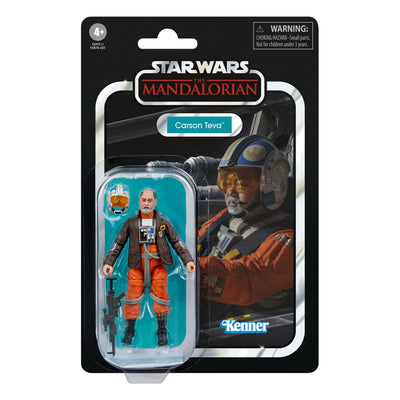 Star Wars: The Mandalorian Vintage Collection Action Figure Carson Teva 10 cm - Damaged packaging