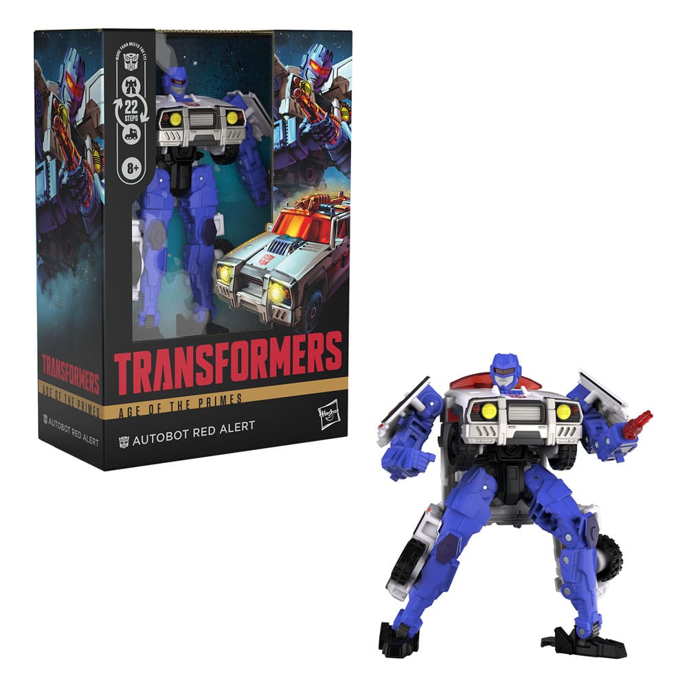 Transformers Age of the Primes Voyager Class Action Figure The Thirteen Autobot Red Alert 18 cm