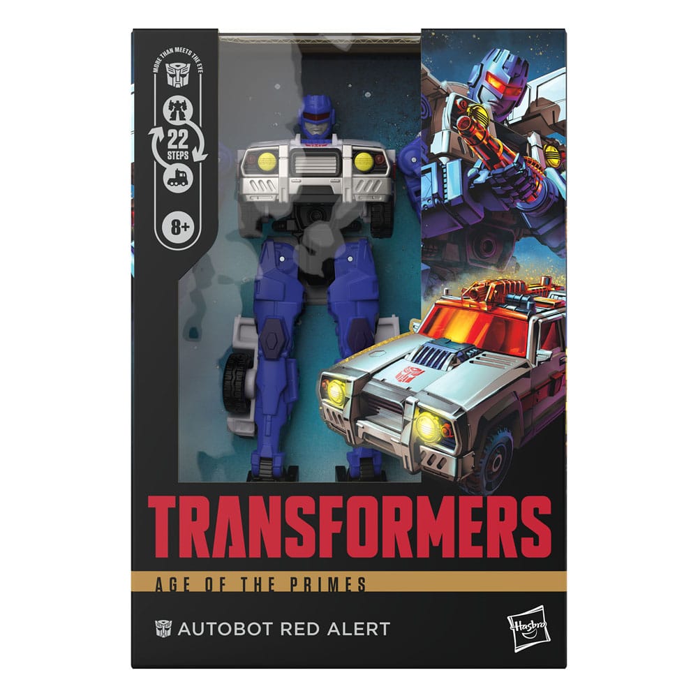 Transformers Age of the Primes Voyager Class Action Figure The Thirteen Autobot Red Alert 18 cm