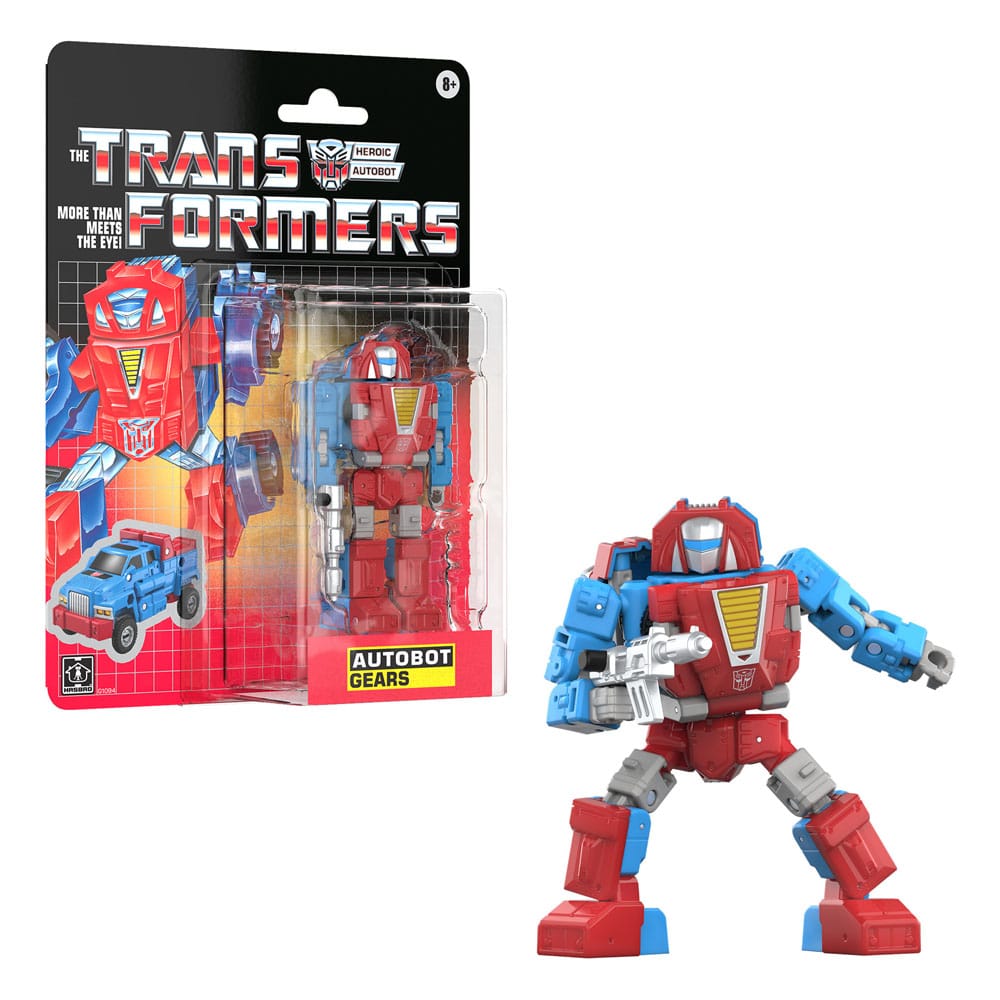 The Transformers Retro G1 Action Figure Autobot Gears 12 cm