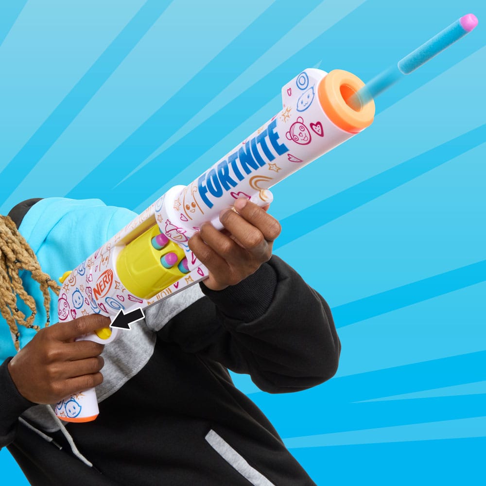 Fortnite NERF Frenz 4 Ever Blaster