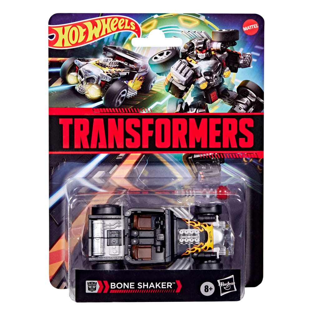 Hot Wheels x Transformers Action Figure Bone Shaker 12 cm - Damaged packaging