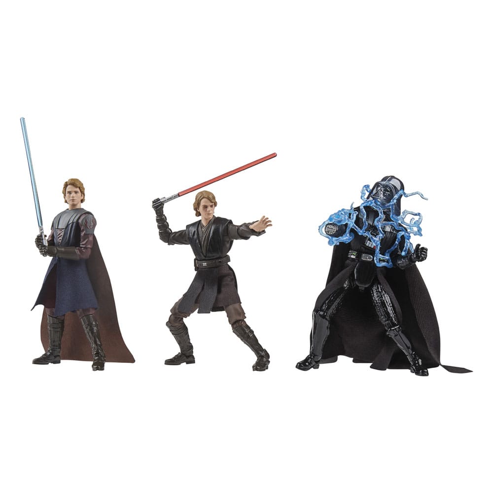 Star Wars Vintage Collection Action Figure 3-Pack The Journey of Anakin Skywalker - Damaged packaging