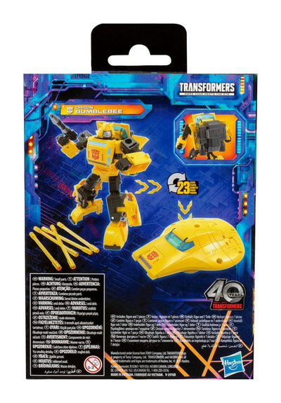 Transformers Generations Legacy United Deluxe Class Action Figure Origin Bumblebee 14 cm