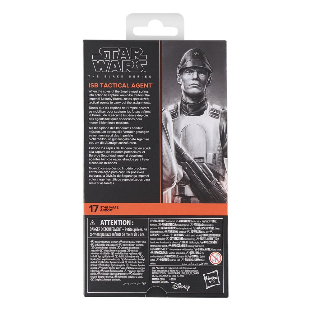 Star Wars: Andor Black Series Action Figure ISB Tactical Agent 15 cm - Damaged packaging