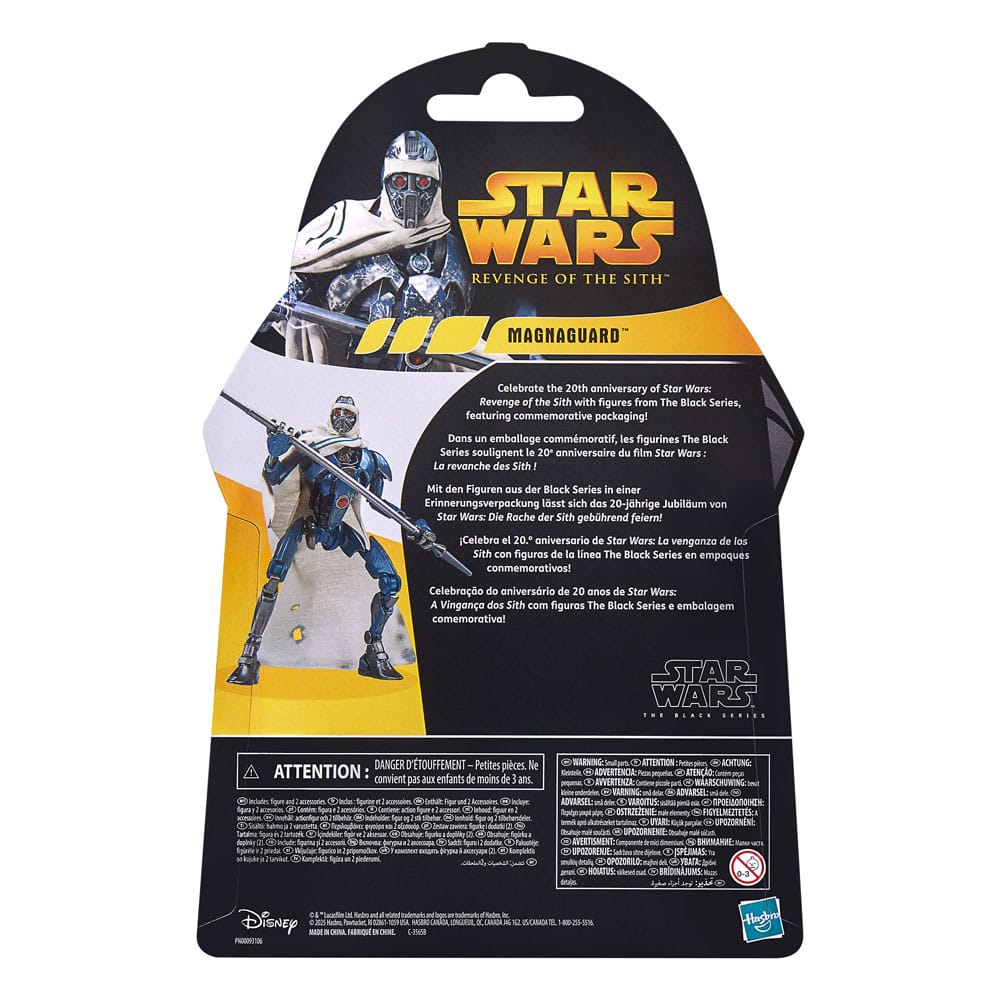Star Wars Episode III Black Series Action Figure 20th Anniversary Magnaguard 15 cm - Damaged packaging