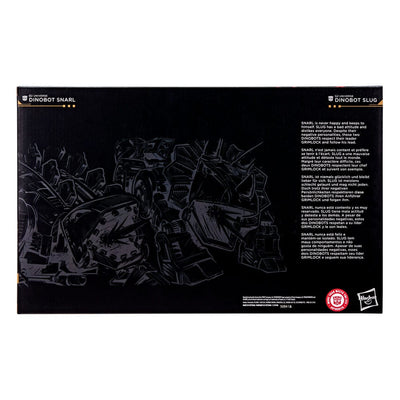 Transformers Age of the Primes Leader Class Action Figure G2 Universe Dinobots Snarl & Slug 19 cm