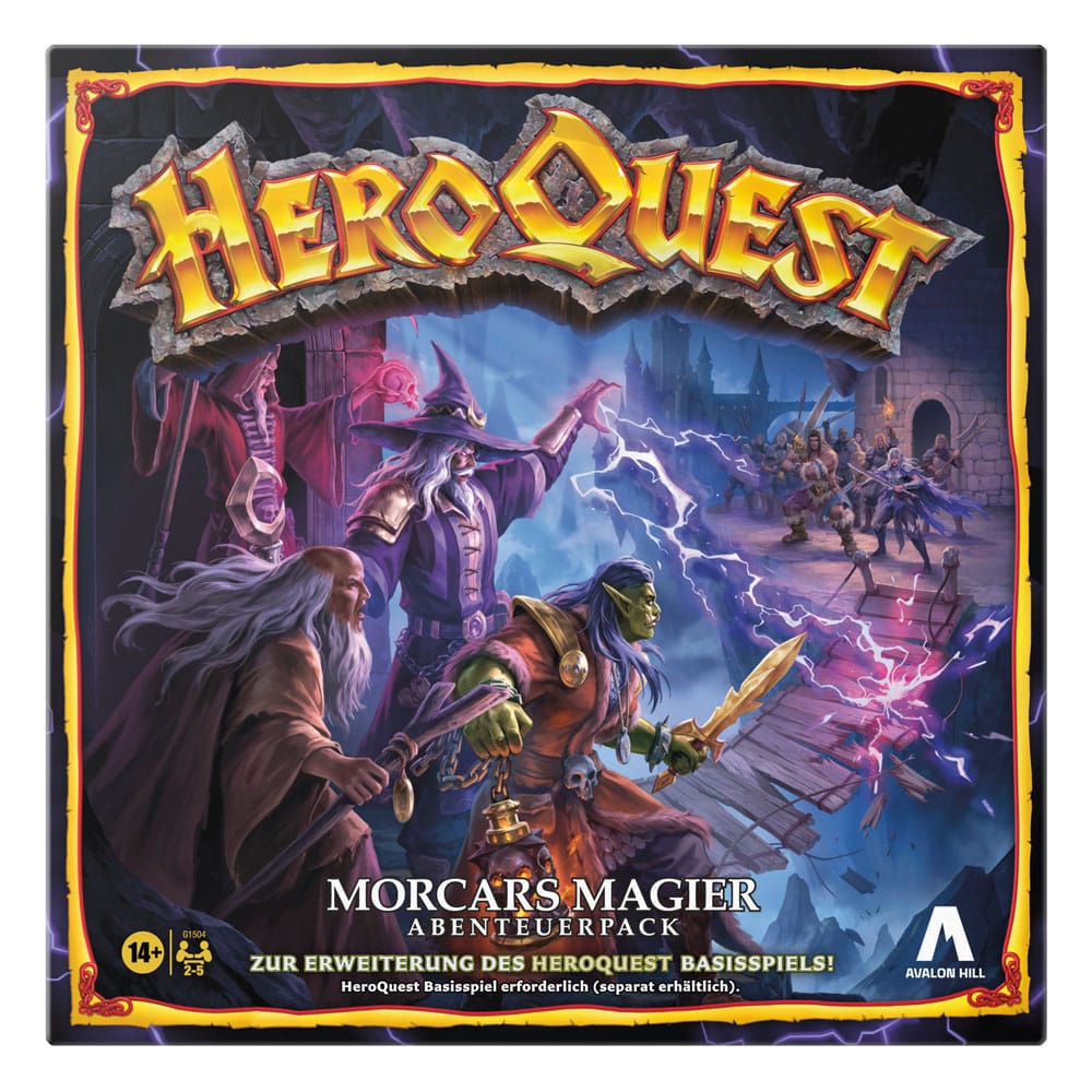 HeroQuest Board Game Expansion Morcars Magier Quest Pack *German Version*