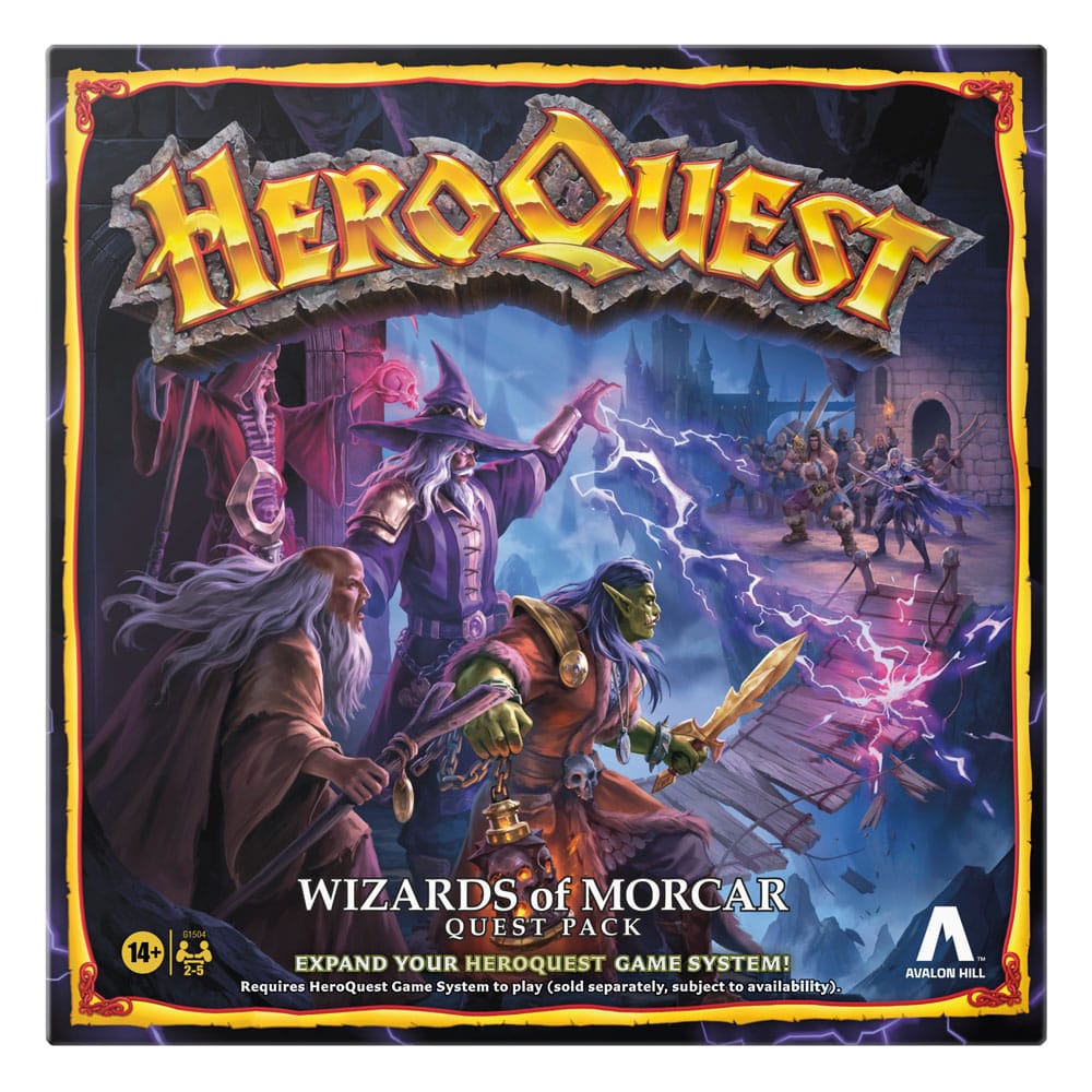 HeroQuest Board Game Expansion Wizards of Morcar Quest Pack *English Version*