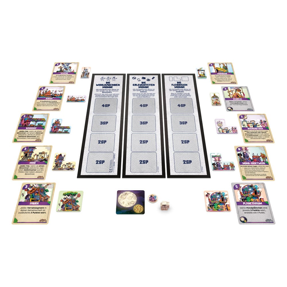 Leben in Reterra Board Game Expansion Mondaufgang *German Version*
