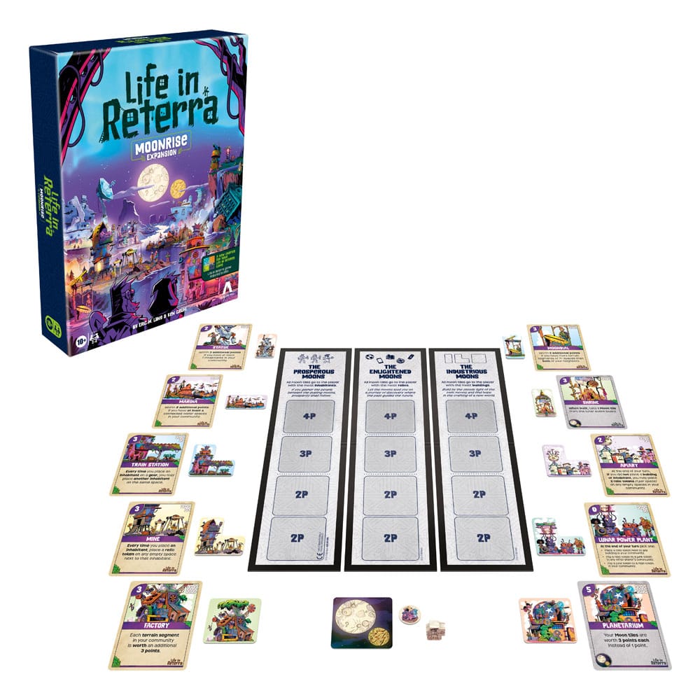 Life in Reterra Board Game Expansion TMoonrise *English Version*
