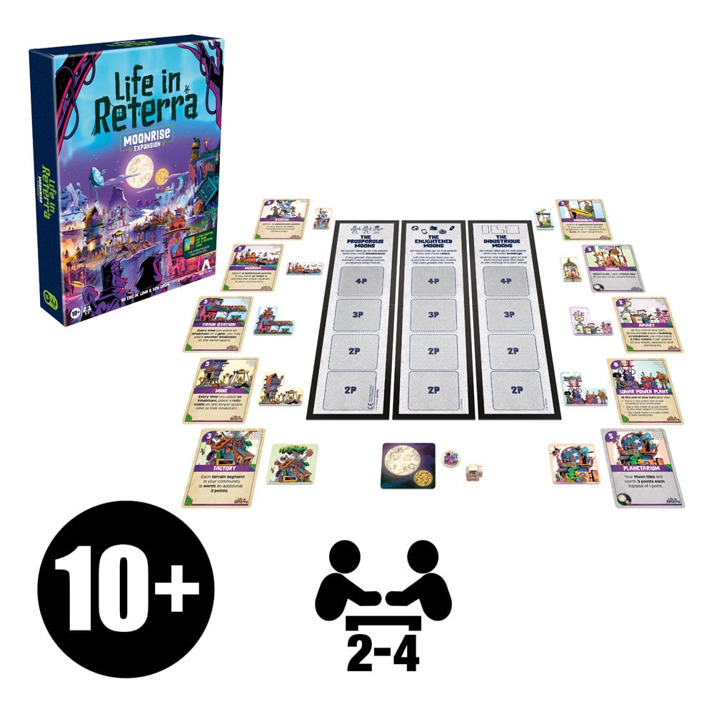 Life in Reterra Board Game Expansion TMoonrise *English Version*