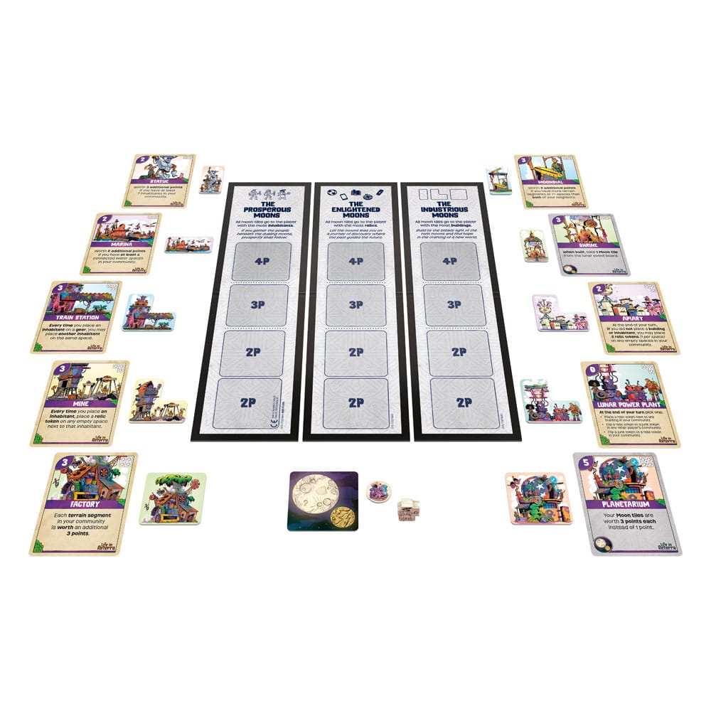 Life in Reterra Board Game Expansion TMoonrise *English Version*