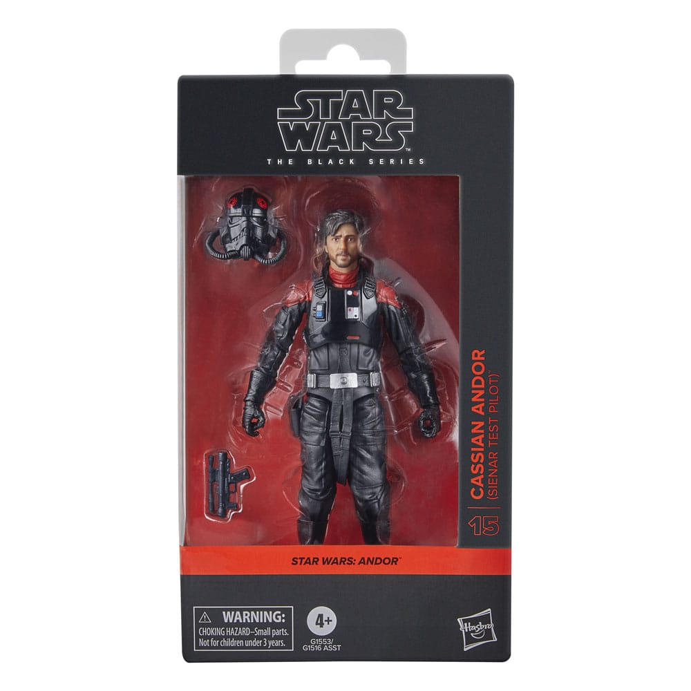 Star Wars: Andor Black Series Action Figure Cassian Andor (Sienar Test Pilot) 15 cm