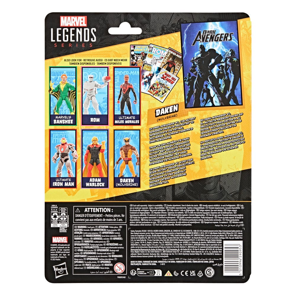 Dark Avengers Marvel Legends Action Figure Daken (Wolverine) 15 cm - Damaged packaging