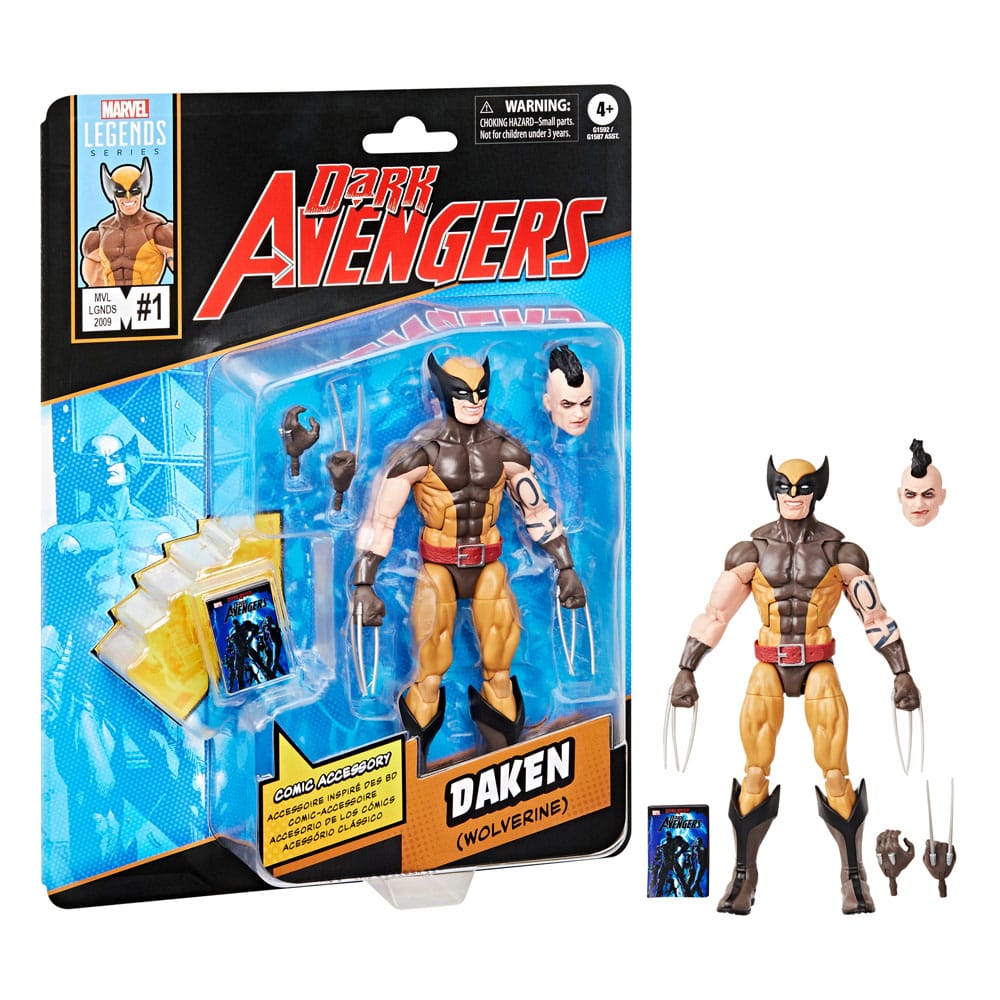 Dark Avengers Marvel Legends Action Figure Daken (Wolverine) 15 cm - Damaged packaging
