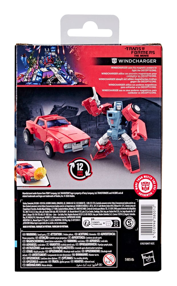 The Transformers: The Movie Studio Series Deluxe Class Action Figure Windcharger 11 cm