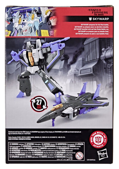 The Transformers: The Movie Studio Series Voyager Class Action Figure Skywarp 17 cm