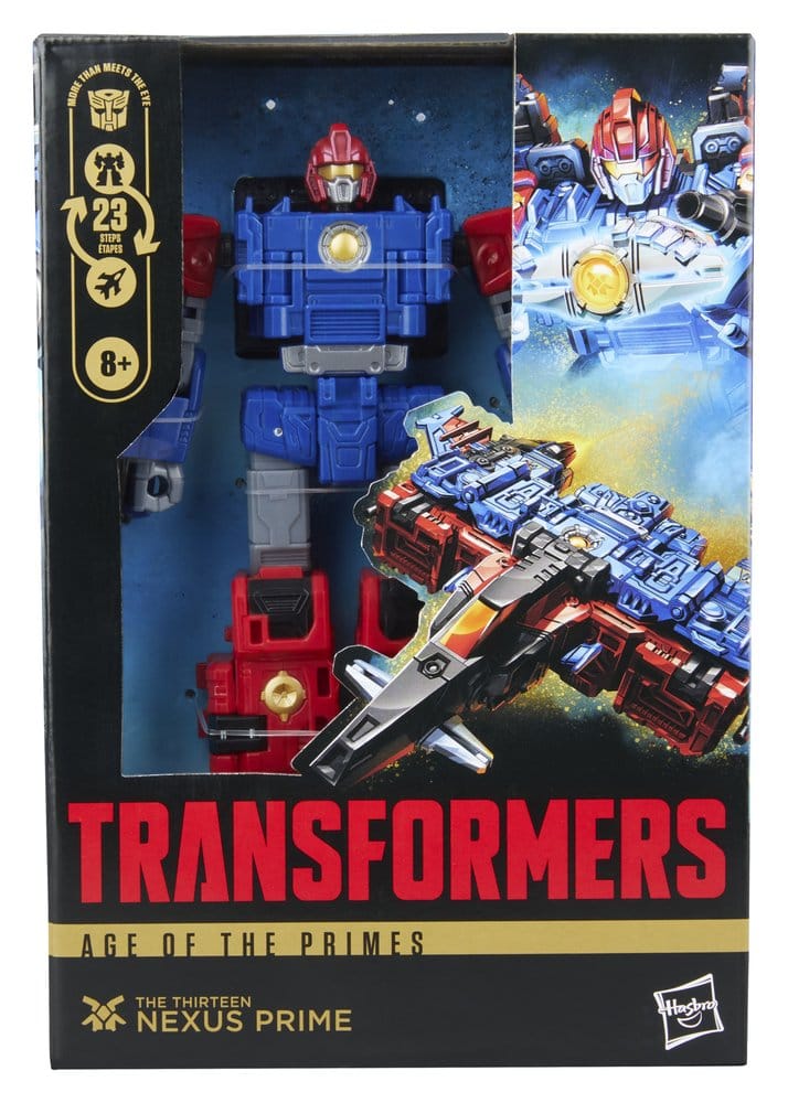 Transformers Age of the Primes Voyager Class Action Figure The Thirteen: Nexus Prime 16 cm