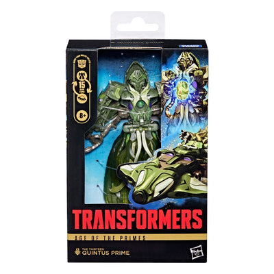 Transformers Age of the Primes Deluxe Class Action Figure The Thirteen: Quintus Prime 14 cm