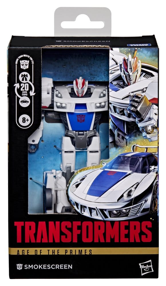 Transformers Age of the Primes Deluxe Class Action Figure Smokescreen 13 cm