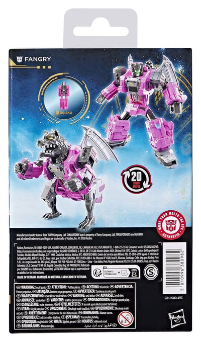 Transformers Age of the Primes Deluxe Class Action Figure Fangry 13 cm