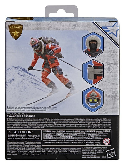 G.I. Joe Classified Series Legacy Collection Action Figure Action Joe - Avalanche Response 15 cm