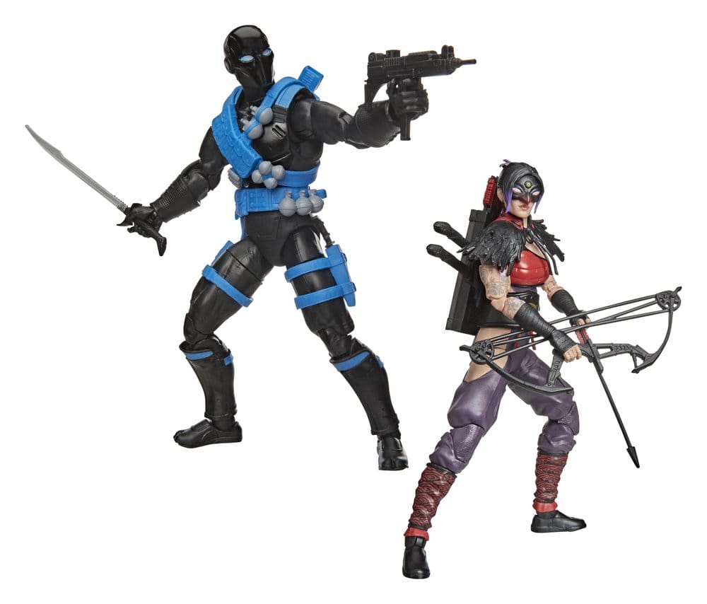 G.I. Joe Classified Series Action Figure 2-Pack Snake Eyes & Kim "Jinx" Arashikage 15 cm