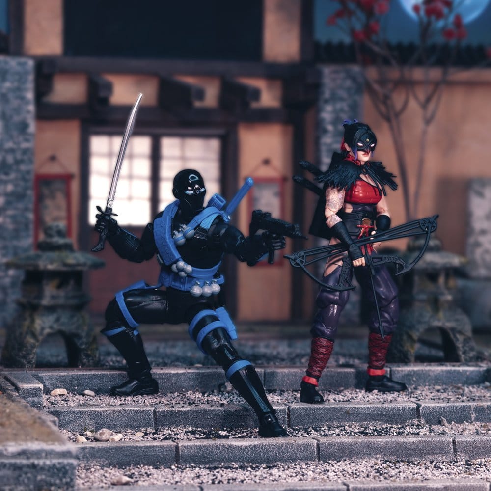 G.I. Joe Classified Series Action Figure 2-Pack Snake Eyes & Kim "Jinx" Arashikage 15 cm