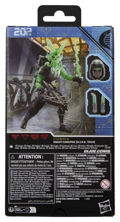 G.I. Joe Classified Series Action Figure #202 Night-Creeper (D.I.R.E. Tech) 15 cm