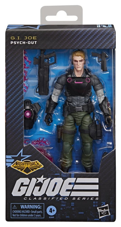 G.I. Joe Classified Series Action Figure Night Force: Psych-Out 15 cm